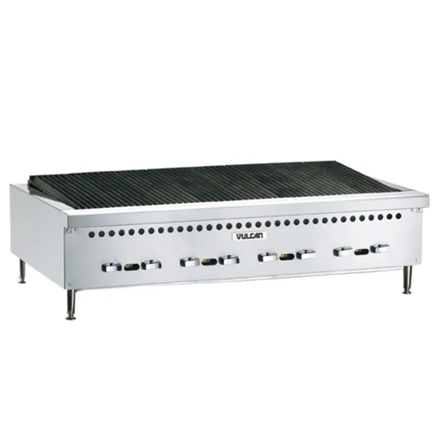 CHARBROILER LP GAS COUNTERTOP 47 wide NO. OF BURNERS: 8 – VCRB47